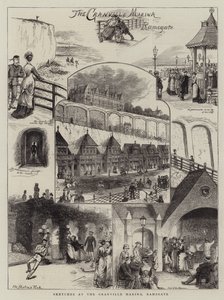 Luonnokset Granvillen venesatamassa, Ramsgate